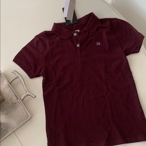 Burgundy Polo shirt